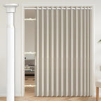 AJAZZ Blackout Accordion Door Curtains - Image 9