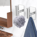 VAEHOLD Wall Towel Hooks, Heavy Duty Sticky Holder Waterproof Towel Hooks - Image 4