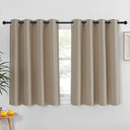 NICETOWN Kitchen Short Blackout Curtain and Drape by NICETOWN