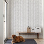 White Gray Wood Wallpaper 17.71" X 511" Peel and Stick Removable Decorative - Image 9