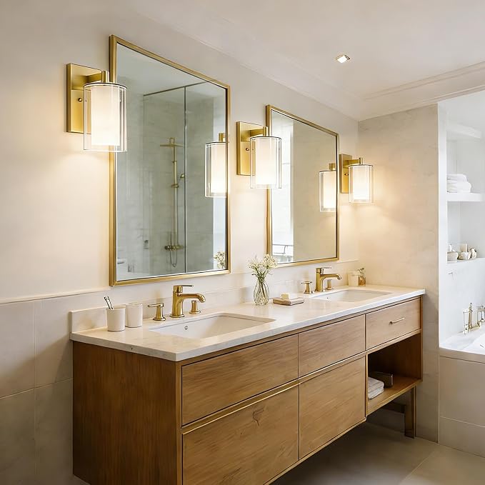 Kalium Wall Sconces Set of Two for Bathroom Bedroom Living Room Hallway Indoor - Image 7
