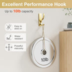 pickpiff Adhesive Wall Hooks for Towels - Image 5