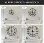 Cuspin 36 Inch Wall Clock, Large Wall Clock Decorative - Image 3