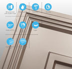 STICKGOO Glue Up Ceiling Tiles, 24x24 Inch PVC Decorative Drop Ceiling Tile - Image 8