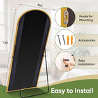 Full Length Mirror, Oversized Floor Mirrors, Leaning Free Standing Mirrors - Image 7