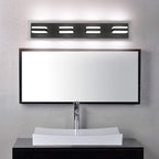 SOLFART Black Bathroom Light Fixtures 4 Lights Bathroom Vanity Light LED - Image 9