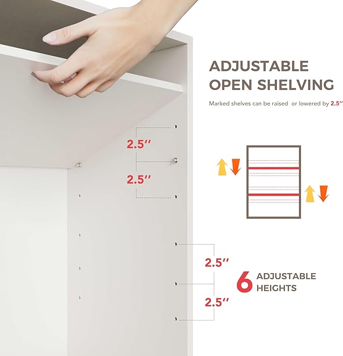 Furnaza Wall Cabinets for Laundry Room, Shaker Wall Mounted Kitchen Cabinets - Image 7