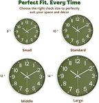 Wall Clock, Battery Operated, Modern Minimalist Design - Image 7