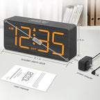 DreamSky Wooden Digital Alarm Clock - Image 6