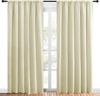 NICETOWN Living Room Curtains, Home Decorations Thermal Insulated Solid Rod - Image 2