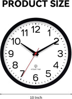 AKCISOT Atomic Black Wall Clock Analog Clocks - Image 9