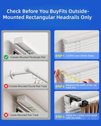 Over-Blinds Curtain Rod Brackets - Image 3