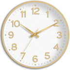 Roymnie Wall Clock, 10 Inch Silent Wall Clocks Battery Operated-Modern Non by Unknown