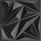 STICKGOO Black 3D Wall Panels for Interior Wall Decor, 33 Pack by STICKGOO