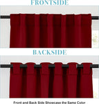 RYB HOME Cafe Window Curtains - Image 3