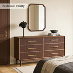 WallBeyond 28" x 40" Wood Bathroom Mirror - Image 2