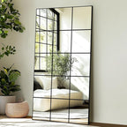 Delma Full Length Mirror, Wall Mounted, Hanging or Leaning by Delma