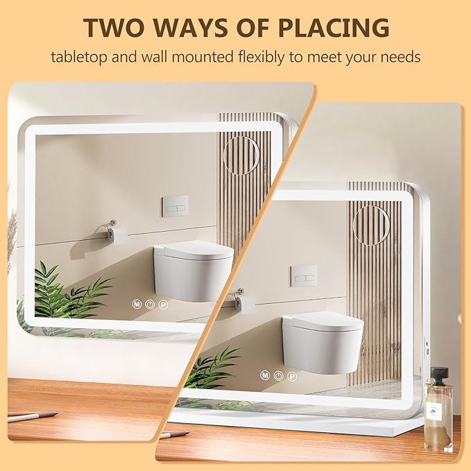Ratsamee 26" x 20" Vanity Mirror - Image 5
