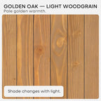 Homeforia 36 inch Golden Oak Floating Shelf, High End Solid Real Wood 36inch - Image 7