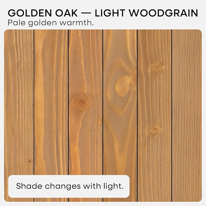 Homeforia 30 inch Golden Oak Floating Shelf, High End Solid Real Wood 30inch - Image 7