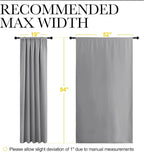NICETOWN Blackout Curtains 84 inches Length - Image 7
