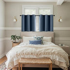 MIULEE Blackout Curtains for Bedroom Living Room 2 Panels, Thermal Insulated - Image 7
