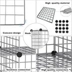 C&AHOME Wire Cube Storage, 8 - Image 8