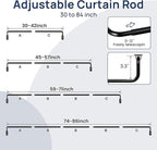 ENJOYBASICS Blackout Curtain rod - Image 5