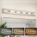 LED Wall Brushed Nickel Vanity Lights by BrightUpHomeWithLight