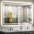 Briivue 68x40 Inch LED Bathroom Mirror by Briivuemodernmirrors