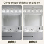 Crystal Bathroom Light Fixtures, Bathroom Lighting Fixtures Over Mirror - Image 7