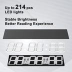 CHKOSDA Digital Wall Clock, Oversize Led Digital Clock Large Display - Image 5