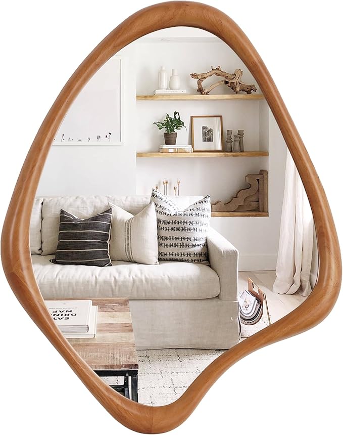 WallBeyond Asymmetrical Mirror, Irregular Wall Mirror, Wall Mirrors Decorative by WallBeyond