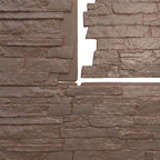 EverStone Acadia Ledge Faux Stone Panel, Autumn Bronze Color - Image 9