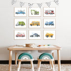 uniro Construction Room Decor for Boys, Truck Wall Art Print for Boys Room Decor - Image 4