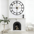 LEIKE 40 Inch Extra Large Wall Clock, Decorative Oversized Arabic Numerals - Image 4