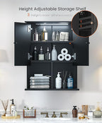HAIOOU Bathroom Wall Cabinet - Image 5