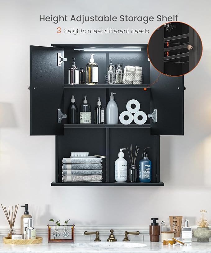 HAIOOU Bathroom Wall Cabinet - Image 5