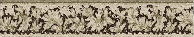 Grape Vine Wallpaper Border 196x4 Inch Peel and Stick Wall Border Purple Green - Image 2