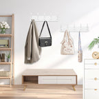 Kuhome 2pcs Coat Rack Wall Mount Coat Hooks Wooden Hat Rack - Image 5