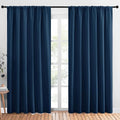 NICETOWN Living Room Curtains, Moroccan Blue, 1 Pair, 70 x 84-inch, Home by NICETOWN