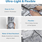 COMSTICKC 3D Faux Stone Wall Panel Peel and Stick Wall Tiles, Ultra-Light Thin - Image 5