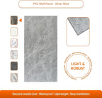 IZODEKOR 4 Pcs 24"x48" PVC Marble Wall Panels - Image 9