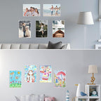 EHWINE 4 Pack 11x17 Wall Mount Acrylic Sign Holder, Wall Signs Photo Menu Flyer - Image 8