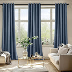 MIULEE Blackout Curtains for Bedroom Living Room 2 Panels, Thermal Insulated - Image 6