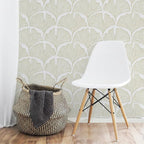Tempaper x Novogratz Waverly White Feather Palm Removable Peel and Stick - Image 4