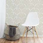 Tempaper x Novogratz Waverly White Feather Palm Removable Peel and Stick - Image 3