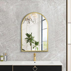 Arch Wall Mirror Aluminum Alloy Frame Bathroom Wall Mirror - Image 3