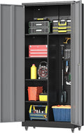 Metal Garage Storage Cabinet by Firstsky