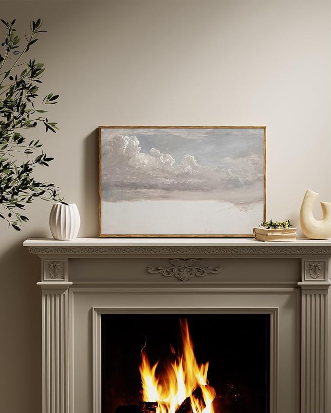 InSimSea Framed Canvas Wall Art Vintage Decor, Home Decor Classical Oil - Image 3